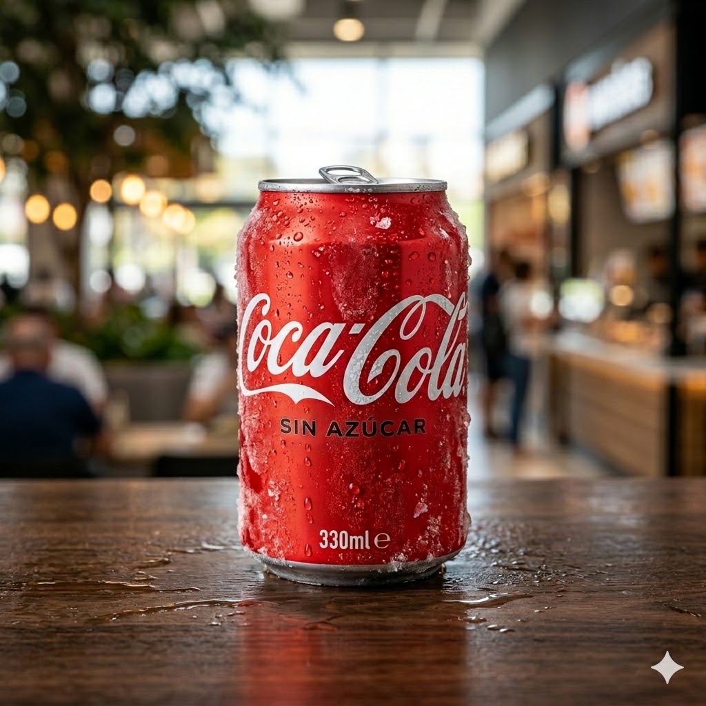 Coca-Cola Sin Azúcar en lata